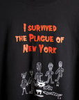 Kalevi Helvetti - I survived the plague of New York T-paita