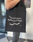 Kalevi helvetti - Snake -canvas bag