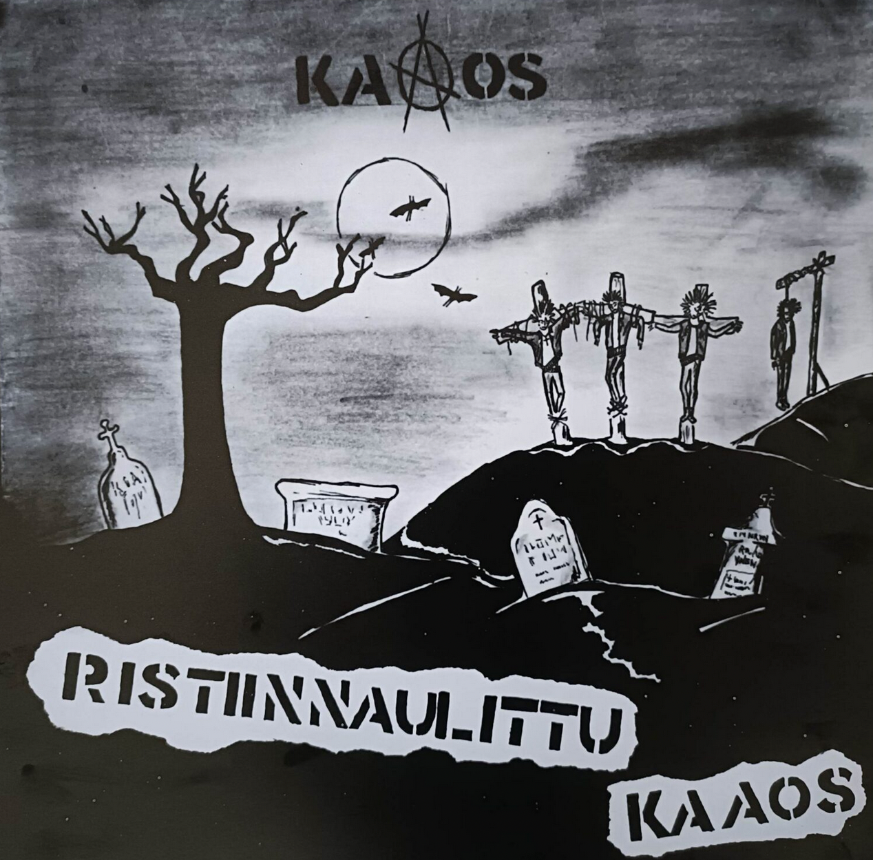Kaaos - Ristiinnaulittu Kaaos LP