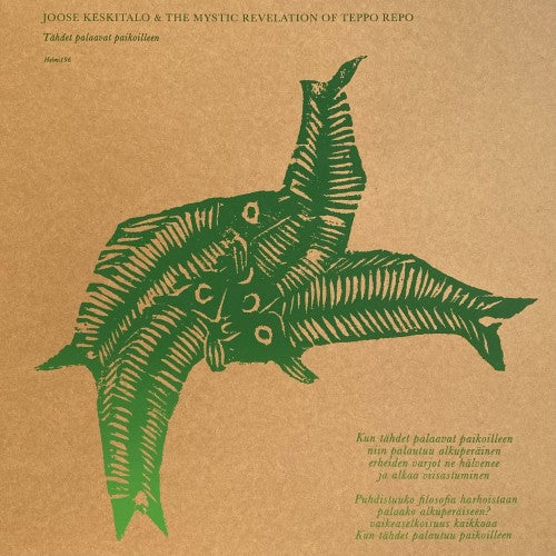 Keskitalo, Joose / Mystic Revelation of Teppo Repo - Tähdet Palaavat Paikoilleen LP + BOOK