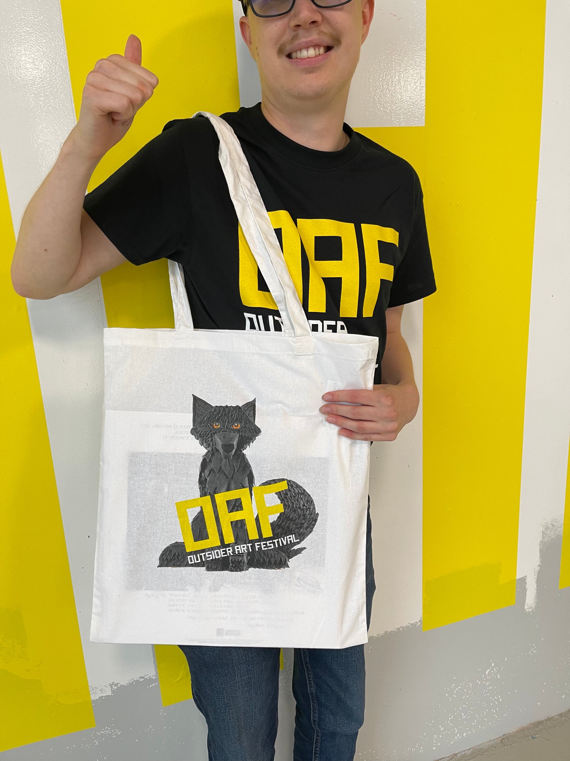 Jaana Miettinen - Black guard -reusable shopping bag