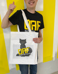 Jaana Miettinen - Black guard -reusable shopping bag