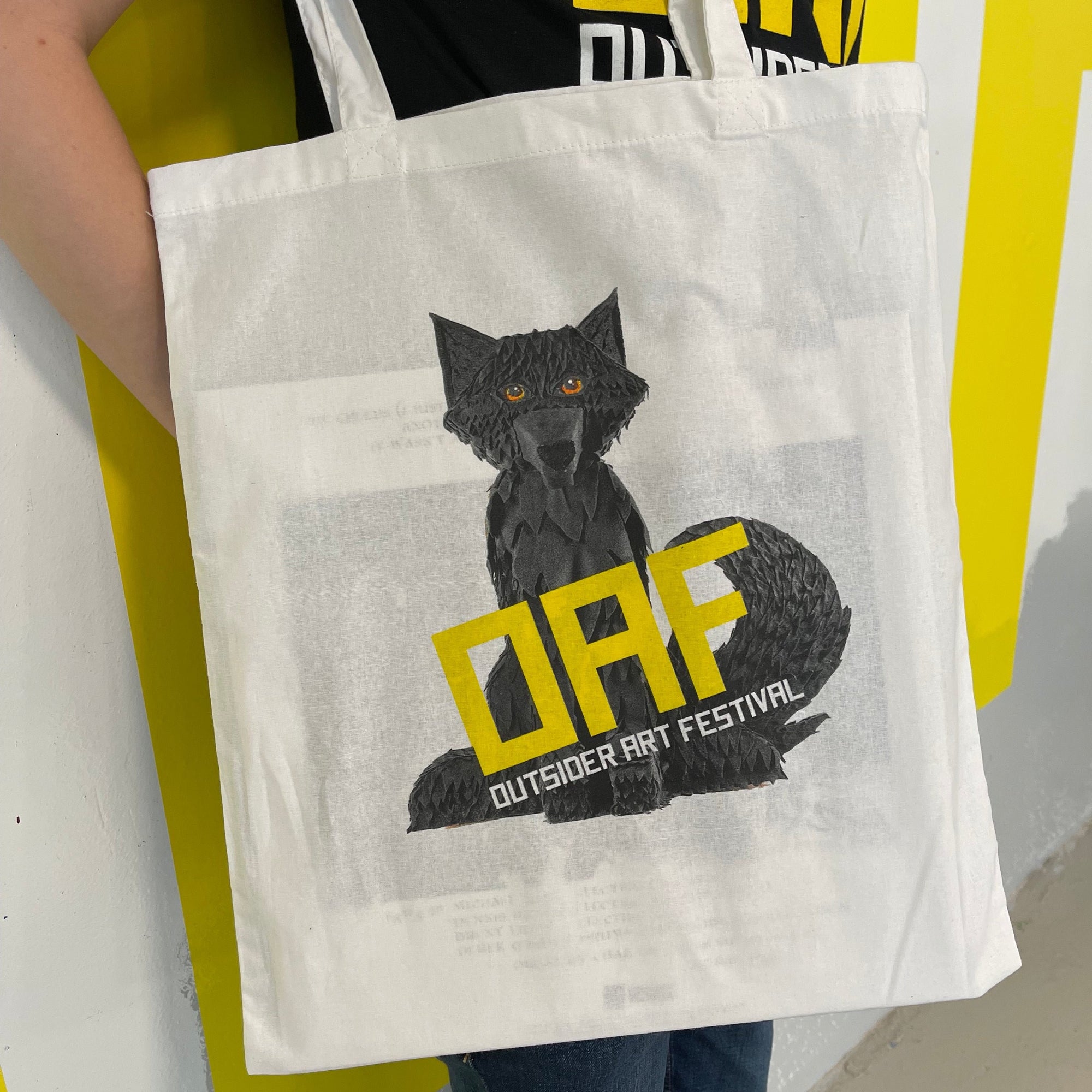 Jaana Miettinen - Black guard -reusable shopping bag